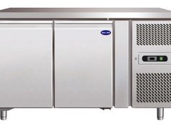 Masa congelator inox cu 2 usi, profesionala